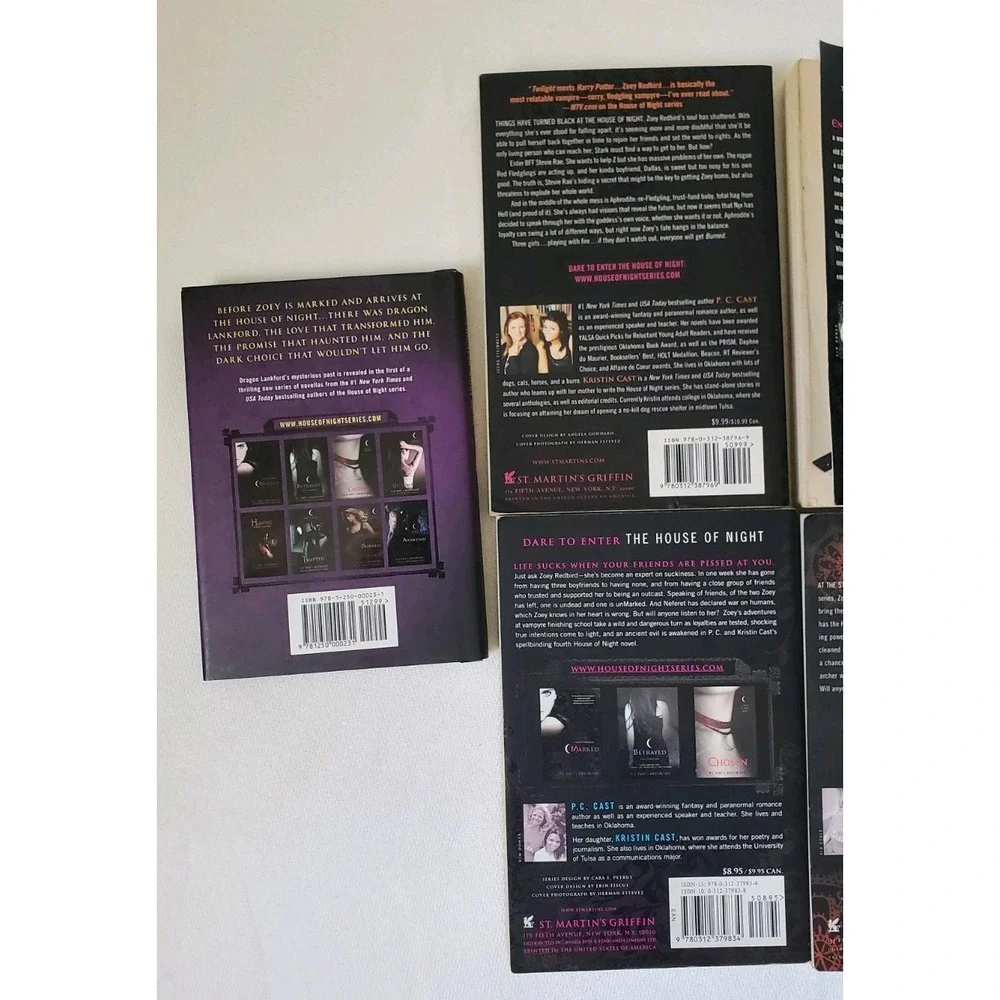 House Of Knight Book Series Lot Of 7 P.C Kristin  Cast Vampire Fantasy YA PB/HC